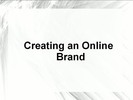 Thumbnail How to Create An Online Brand. 