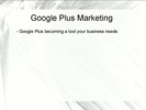 Thumbnail How to Grow Your Online Business with Google Plus Marketing.