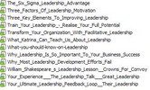 Thumbnail 12 Leadership PLR Articles Vol. 4 + 25 FREE Reports ( Bargain Hunter Warehouse )