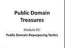 Thumbnail Public Domain Treasures. Lessons 1,2,3,4 Thumbnail Public Domain Treasures. Lessons 1,2,3,4