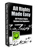 Thumbnail All Rights Made Easy + 25 FREE Reports ( Bargain Hunter Warehouse ) 