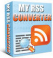 Thumbnail My RSS Converter + 25 FREE Reports ( Bargain Hunter Warehouse )