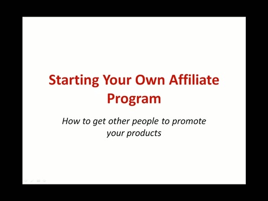 Product picture How to get other people to promote your product.