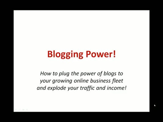 Product picture Grow an online business with the power of blogs.