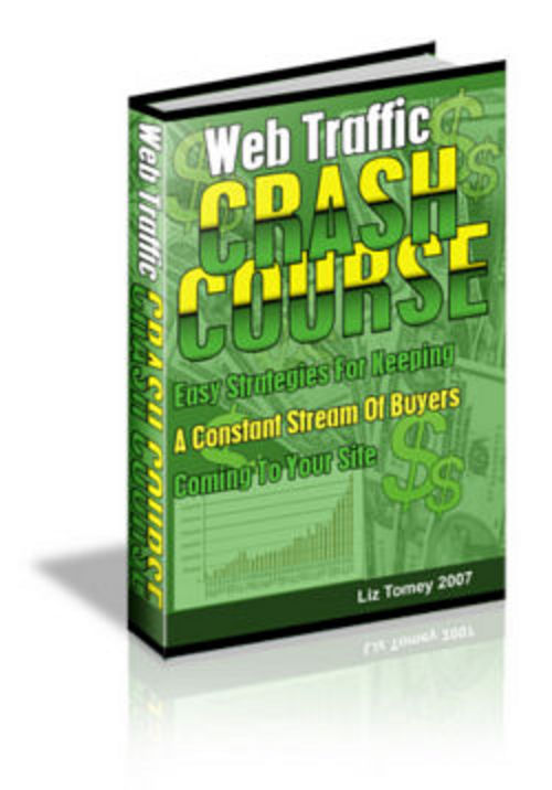 Product picture Web TRAFFIC Crash Course + 25 FREE Reports ( Bargain Hunter Warehouse )