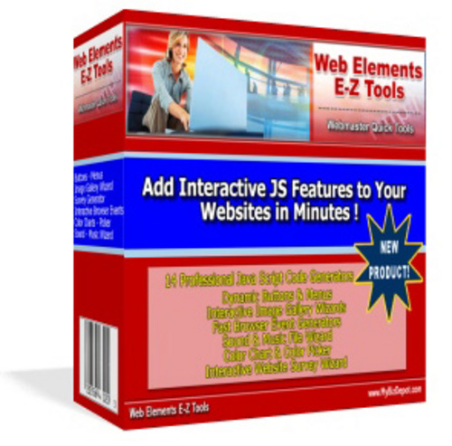 Product picture Webmasters Utilities Web Elements EZ Tools + 25 FREE Reports