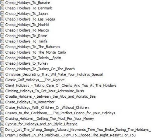 Product picture 25 Holidays PLR Articles Vol. 3 bargainhunterwarehouse.com