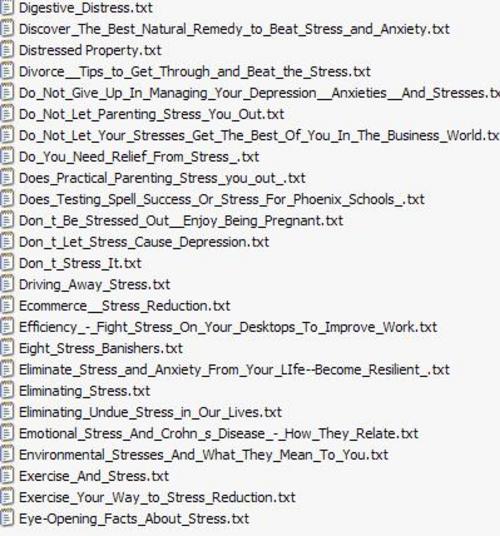 Product picture 25 Stress PLR Articles Vol. 6 + 25 FREE Reports ( Bargain Hunter Warehouse )