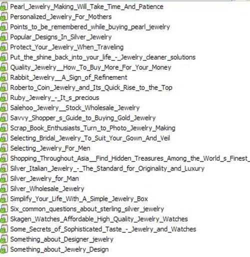 Product picture 25 Jewelry PLR Articles  Vol. 9 $1.25