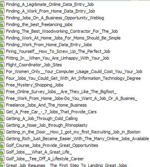 Product picture 25 Job PLR Articles Vol. 3 + 25 FREE Reports ( Bargain Hunter Warehouse )