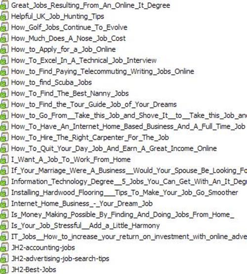 Product picture 25 Job PLR Articles Vol. 4 + 25 FREE Reports ( Bargain Hunter Warehouse )