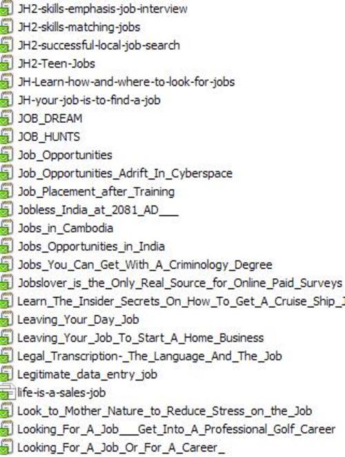 Product picture 25 Job PLR Articles Vol. 6 + 25 FREE Reports ( Bargain Hunter Warehouse )