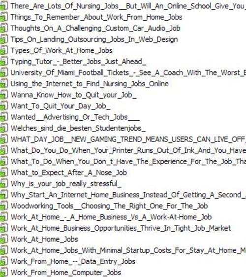 Product picture 25 Job PLR Articles Vol. 9 + 25 FREE Reports ( Bargain Hunter Warehouse )