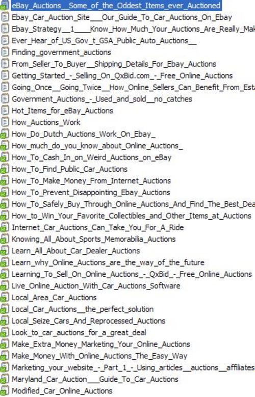 Product picture 34 Auction PLR Articles Vol. 2 + 25 FREE Reports ( Bargain Hunter Warehouse )