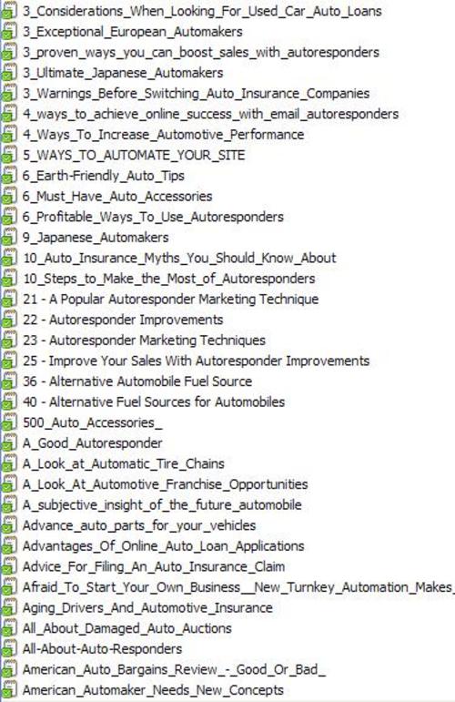 Product picture 34 Automotive Auto PLR Articles Vol. 1 - used, japanese, insurance, bargains, european, hybrid