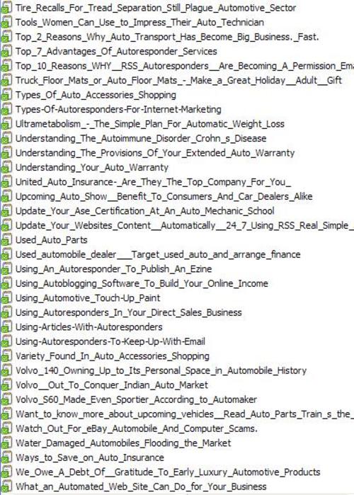 Product picture 34 Automotive Auto PLR Articles Vol. 14 - tire recalls, floor mats, extended warranty, ase certification, touch-up paint