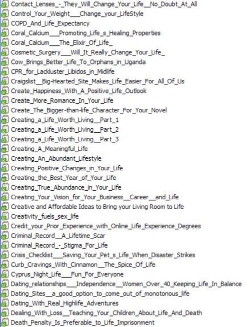 Product picture 34 Improve Personal Life PLR Articles Vol. 8 + 25 FREE Reports ( Bargain Hunter Warehouse )