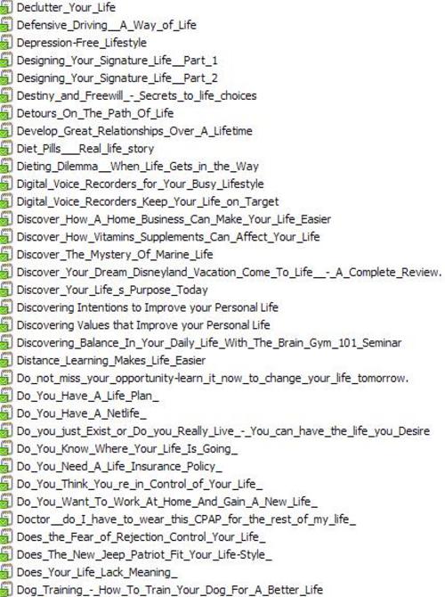 Product picture 34 Improve Personal Life PLR Articles Vol. 9 + 25 FREE Reports ( Bargain Hunter Warehouse )