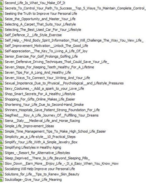 Product picture 34 Improve Personal Life PLR Articles Vol. 31  + 25 FREE Reports ( Bargain Hunter Warehouse )