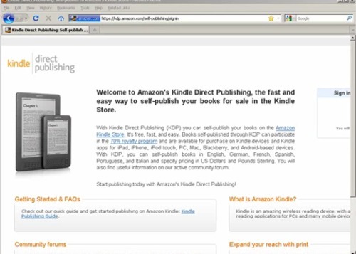 Product picture Publish ebooks to Kindle. Lesson 4 of 5.