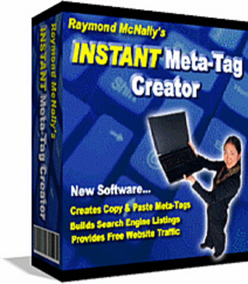Product picture *NEW* Instant Meta Tag Creator | INSTANT META Tag Maker SOFTWARE| Building Free And Effective Search Engine Listings 