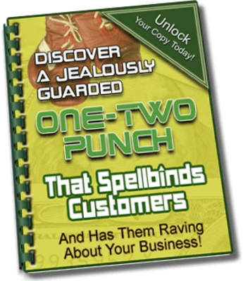 Product picture One Two Punch That Spell Binds Your Customers + FREE Report 