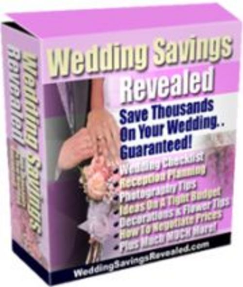 Product picture Wedding Savings Revealed ( Bargain Hunter Warehouse )