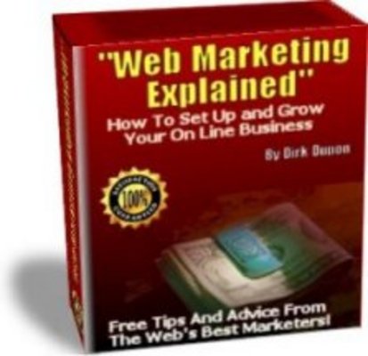 Product picture Web Marketing Explained by 40 successful internet experts