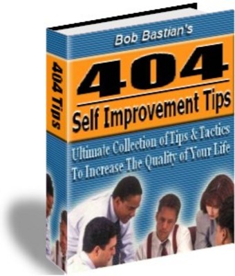 Product picture 404 Self Improvement Tips BARGAIN HUNTER WAREHOUSE 50¢