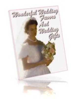 Product picture Wonderful Wedding Favors and Wedding Gifts on a very small budget