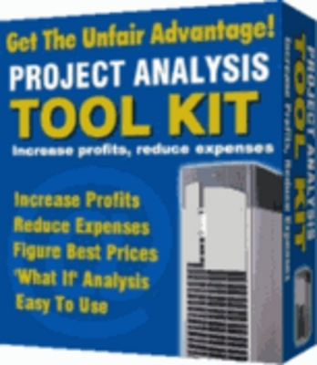 Product picture Project Anayisis Toolkit BARGAIN HUNTER WAREHOUSE 50¢