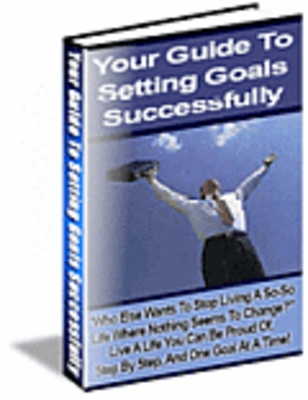 Product picture Your Guide To Setting Goals Successfully one step at a time