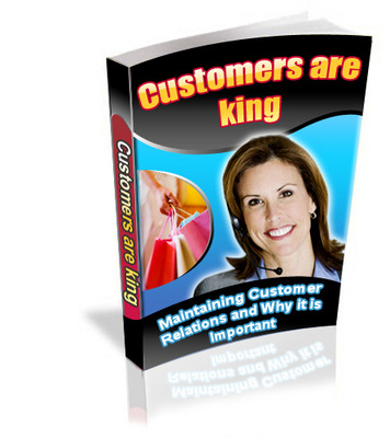 Product picture *NEW!* Customers are King + 25 FREE Reports