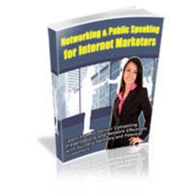 Product picture Networking & Public Speaking For Internet Marketers + Gift