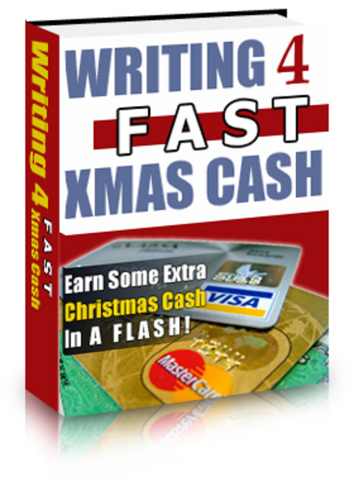 Product picture Writing For Fast XMas Cash with MRR + 25 FREE Reports ( Bargain Hunter Warehouse )