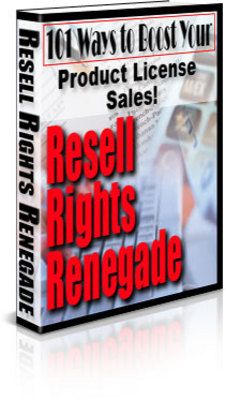 Product picture Resell Rights Renegade - With Resell Rights + Salespage