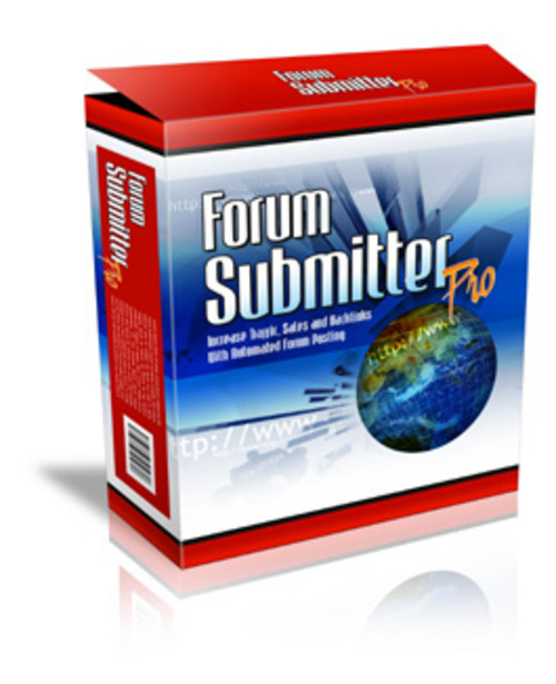 Product picture New Forum Submitter Pro with Resell Rights + 25 FREE Reports ( Bargain Hunter Warehouse )