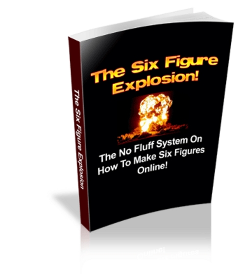 Product picture The Six Figure Explosion! + 25 FREE Reports ( Bargain Hunter Warehouse )