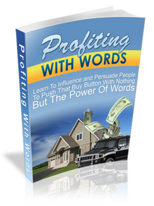 Product picture Profiting with Words + 25 FREE Reports ( Bargain Hunter Warehouse )