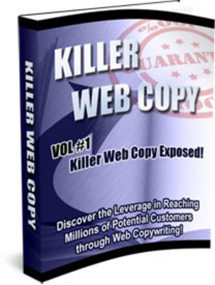 Product picture Killer Web Copy Volume 1 With PLR MRR