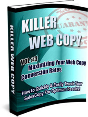 Product picture Killer Web Copy Volume 3 With PLR MRR