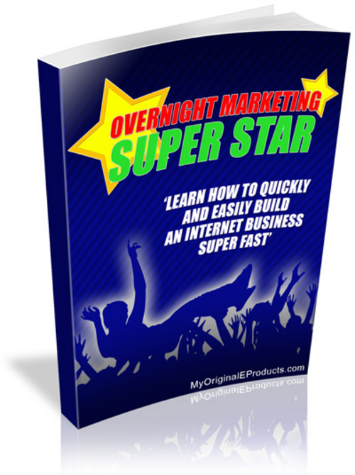 Product picture Overnight Marketing SuperStar + 25 FREE Reports ( Bargain Hunter Warehouse )