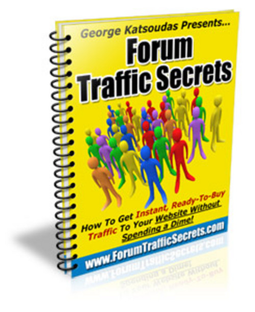 Product picture  Forum Traffic Secrets - Drive Quality Traffic to your Website in Minutes