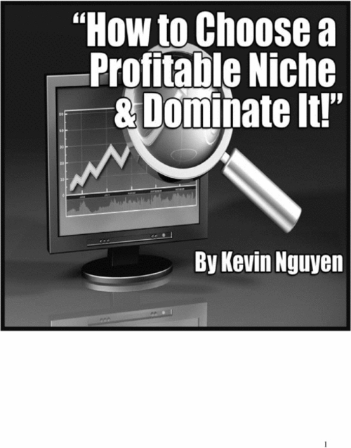 Product picture  How To Choose A Profitable Niche & Dominate It!  + 25 FREE Reports * ( Bargain Hunter Warehouse )