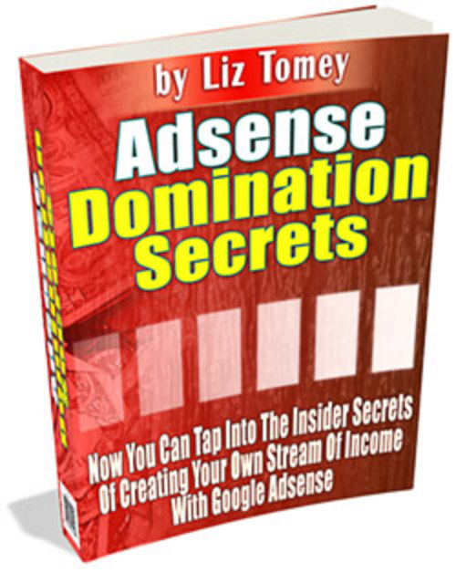 Product picture *BRAND NEW* AdSense Domination Secrets   MASTER RESALE RIGHTS INCLUDED!! ( Bargain Hunter Warehouse )