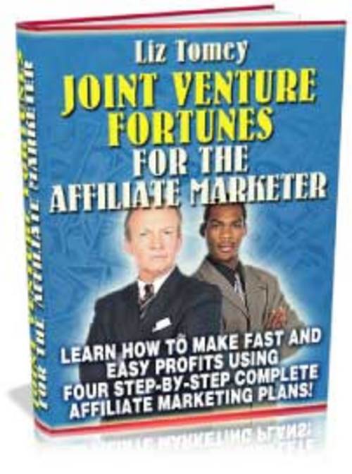 Product picture Joint Venture Fortunes For The Affiliate Marketer + 25 FREE Reports ( Bargain Hunter Warehouse ) 