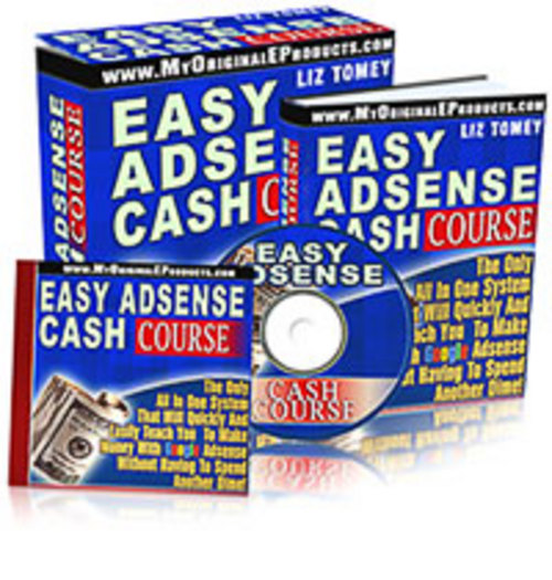 Product picture Easy Adsense Cash Course  + 25 FREE Reports ( Bargain Hunter Warehouse )