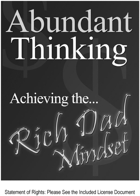 Product picture Abundant Thinking ebook - www.bargainhunterwarehouse.com