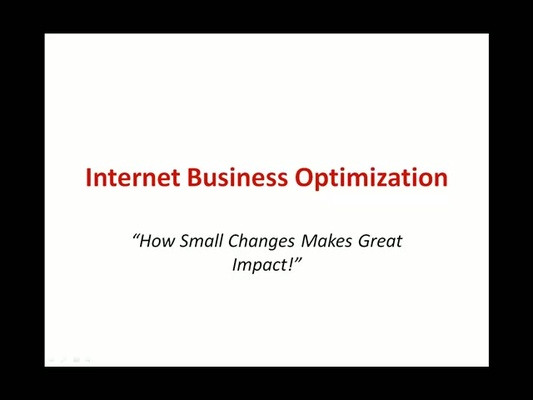 Product picture How to Optimize Your Internet Business.