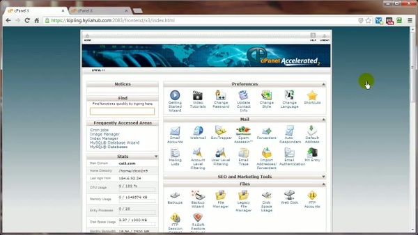 Product picture How to easily create a Fully Functioning Website in cPanel. 